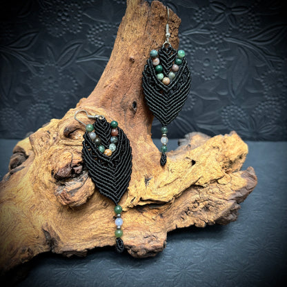 Macrame Earrings "Mediana"