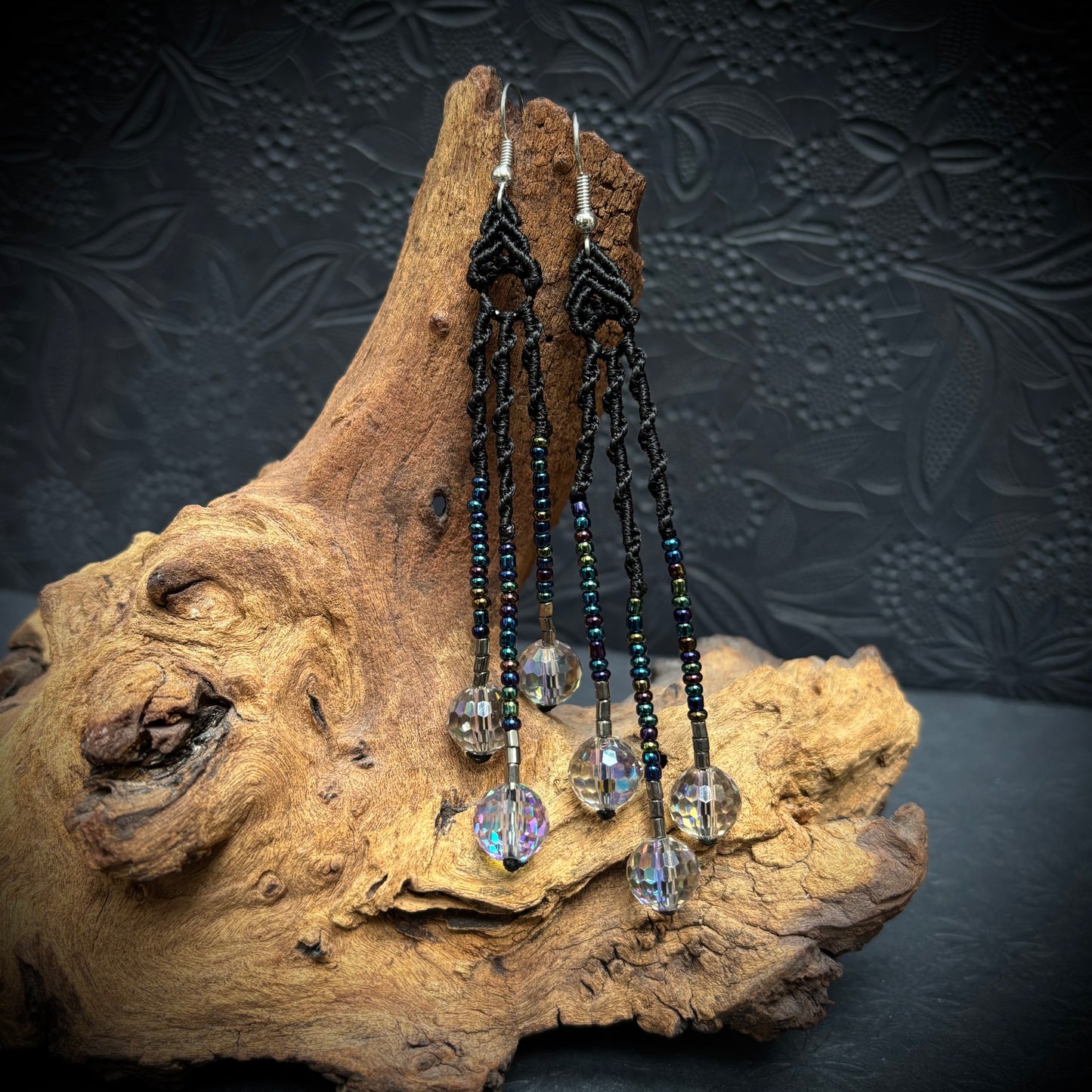 Macramé Earrings "Dancing Queen"