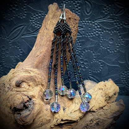 Macramé Earrings "Dancing Queen"