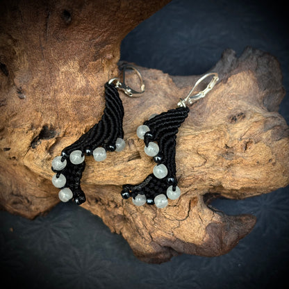 Macrame Earrings "Helix"