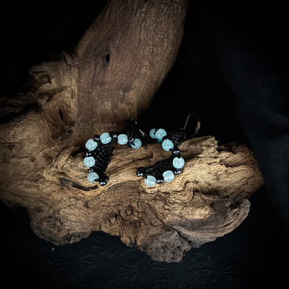 Macrame Earrings "Helix"