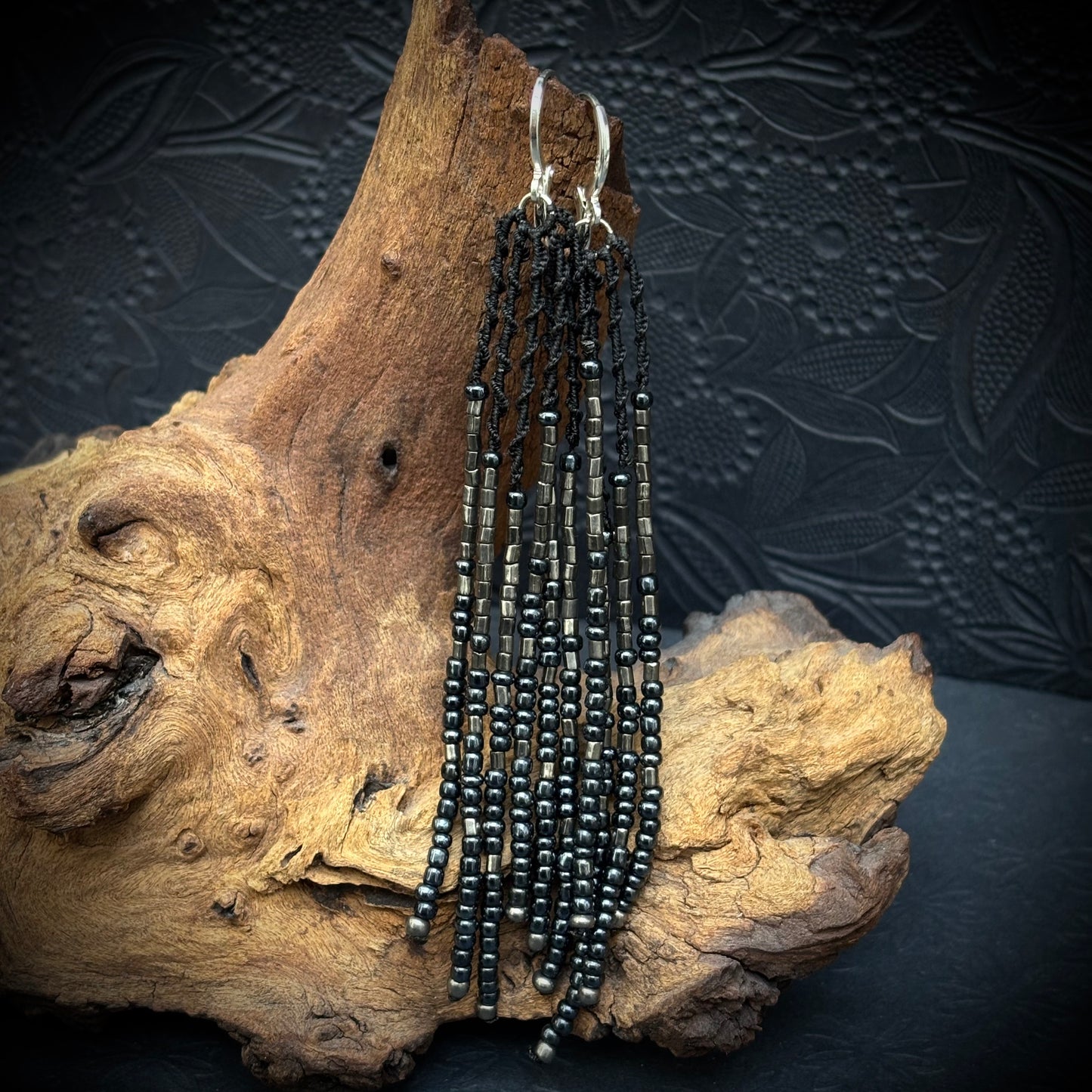 Macrame Earrings "Frisson"