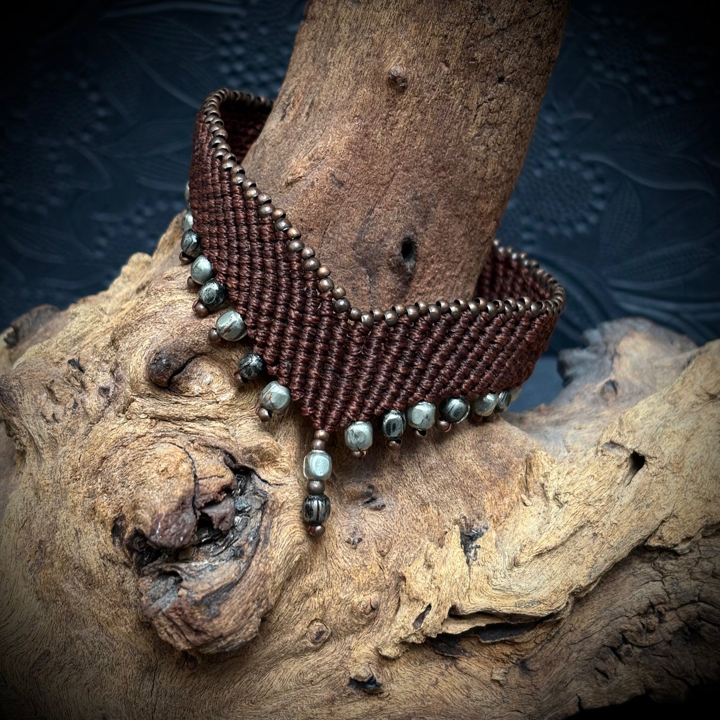 Makramee Armband „Sri“
