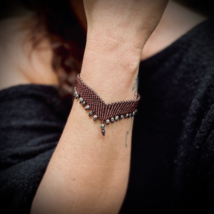 Makramee Armband „Sri“