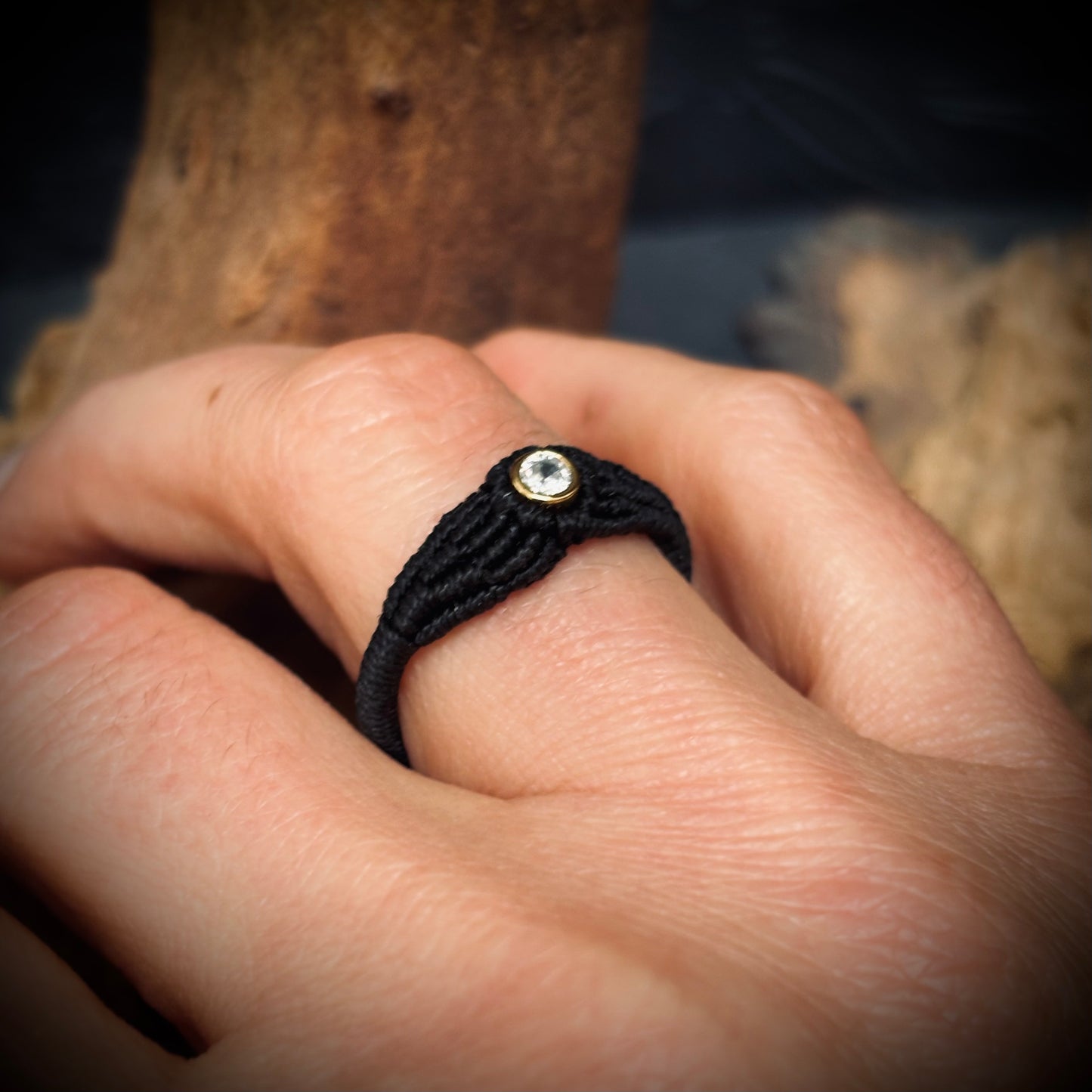 Macramé Ring "Sorella"