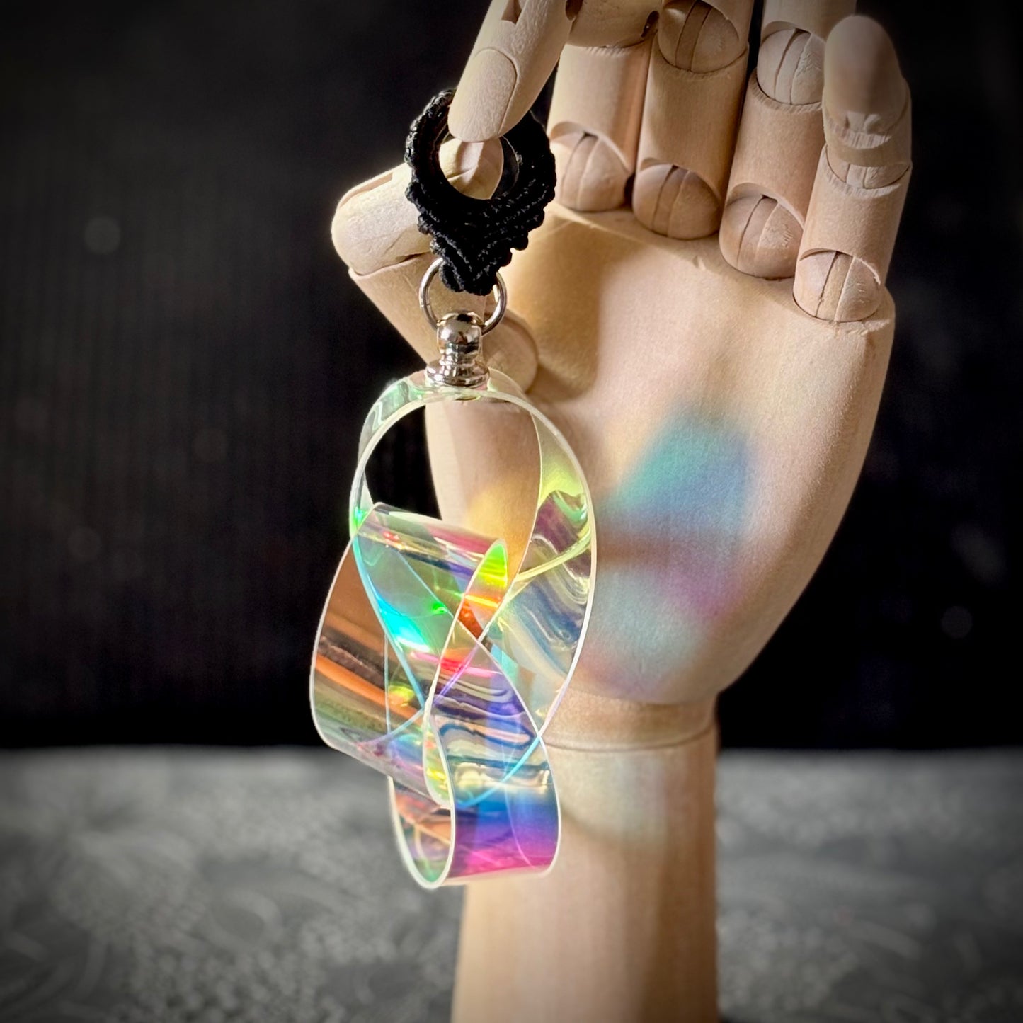 UV Active Neon Disco Earrings "Own the Lights" for Tunnels