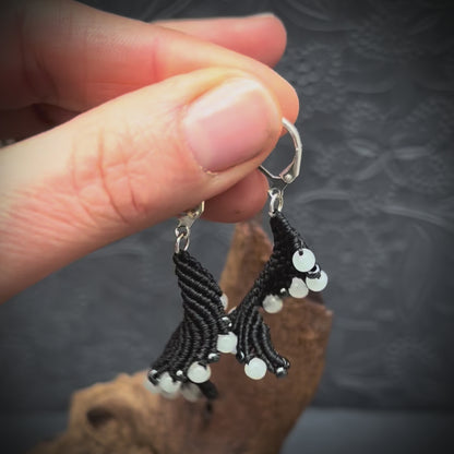 Macrame Earrings "Helix"