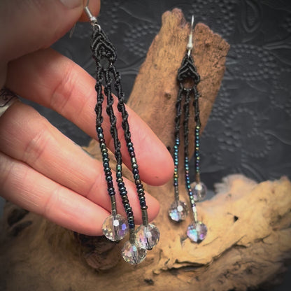 Macramé Earrings "Dancing Queen"
