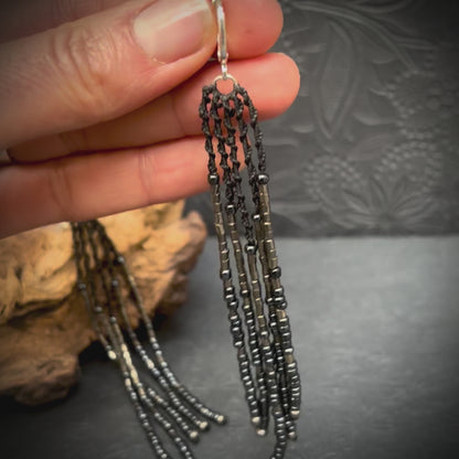 Macrame Earrings "Frisson"